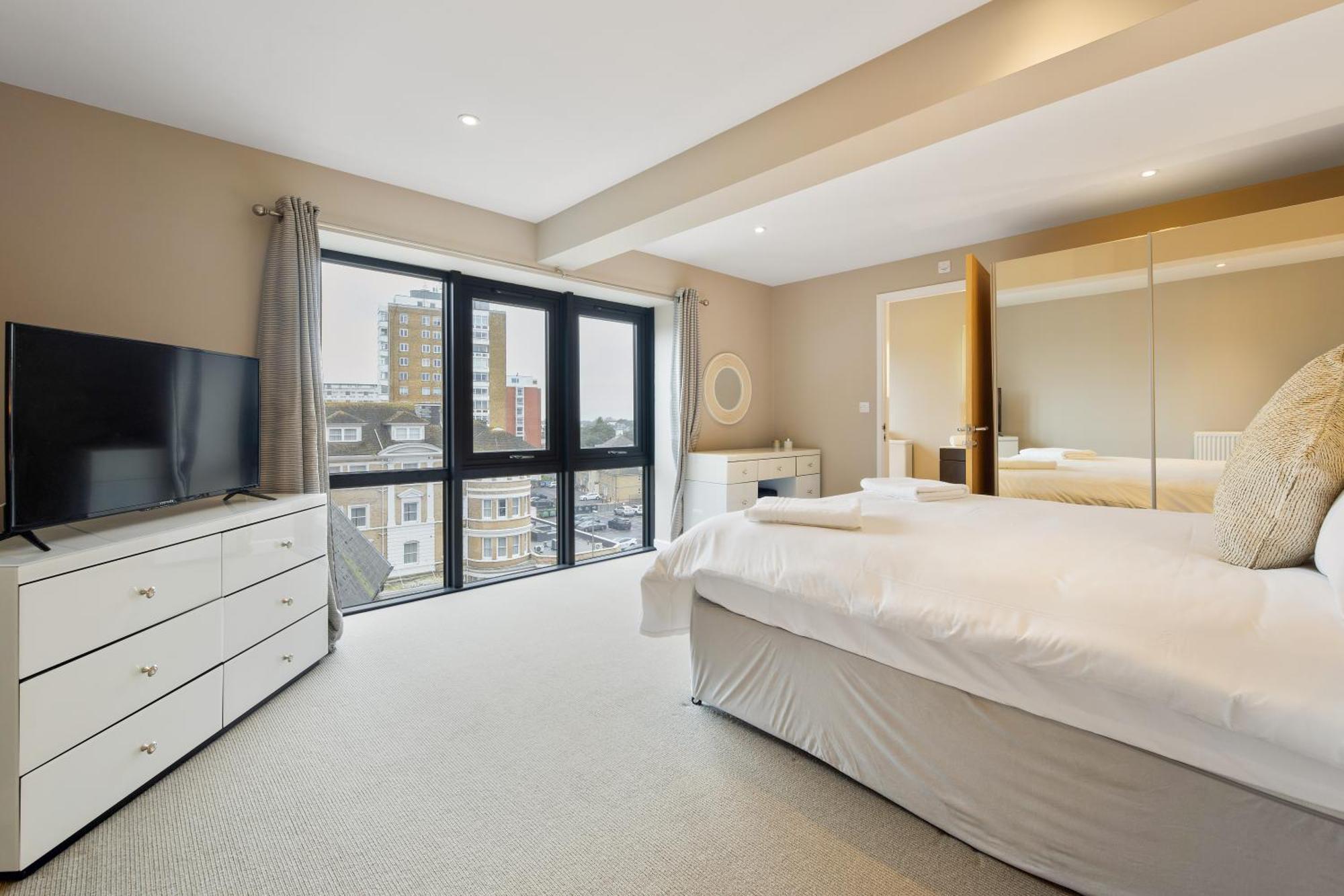 ボーンマスWestcliff Penthouse With Sea Views And Balconyアパートメント エクステリア 写真