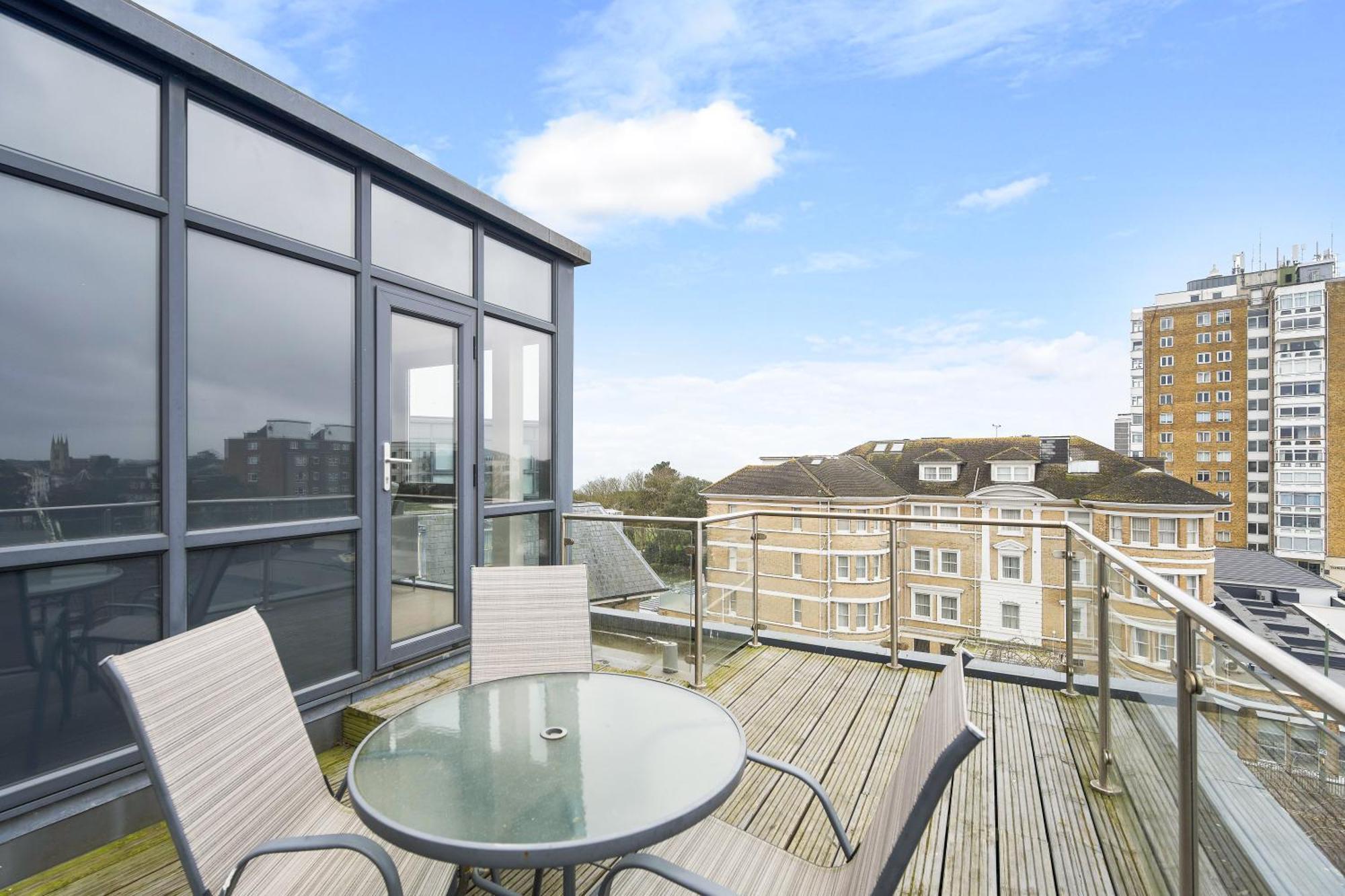 ボーンマスWestcliff Penthouse With Sea Views And Balconyアパートメント エクステリア 写真