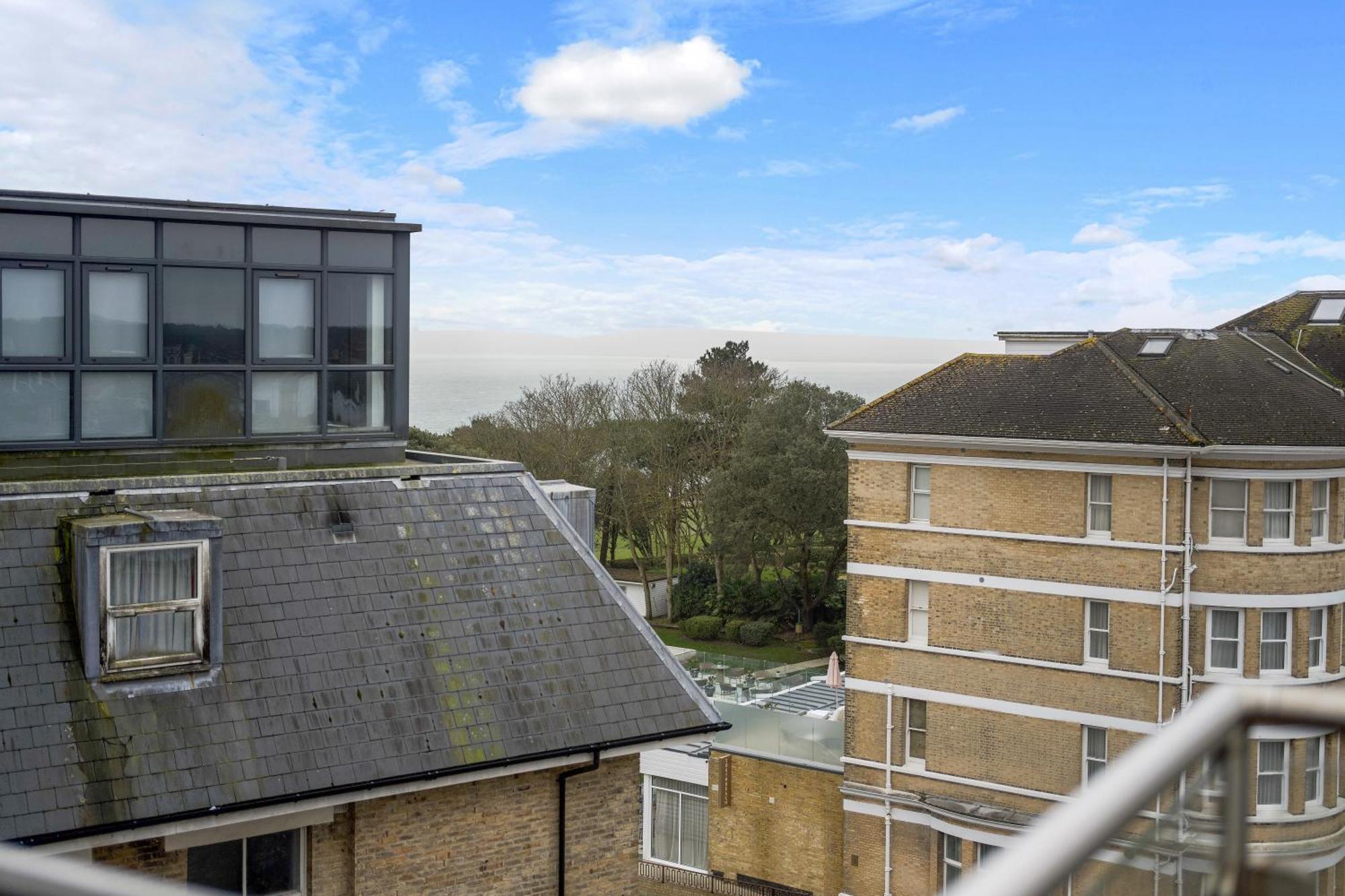 ボーンマスWestcliff Penthouse With Sea Views And Balconyアパートメント エクステリア 写真