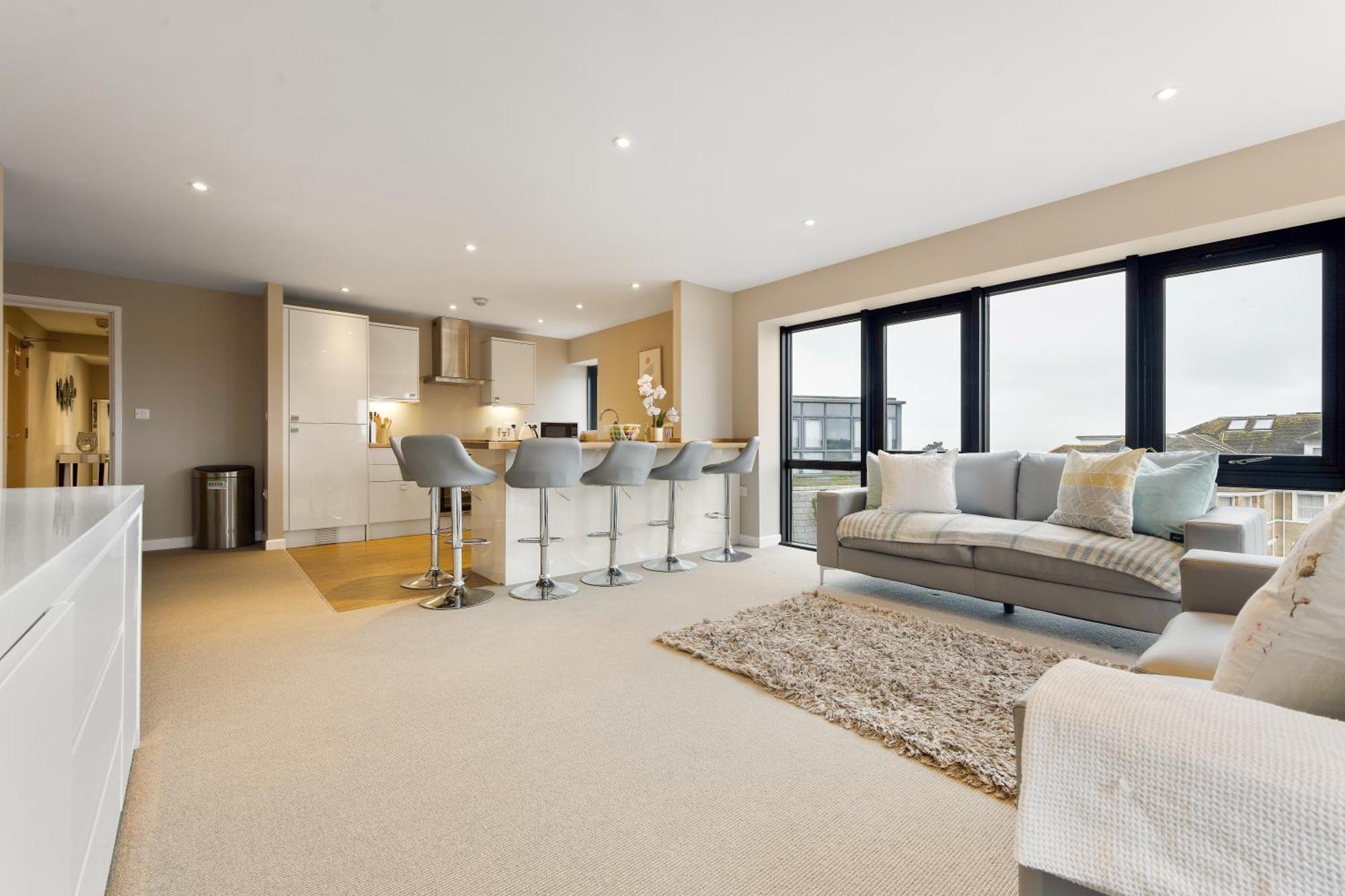 ボーンマスWestcliff Penthouse With Sea Views And Balconyアパートメント エクステリア 写真